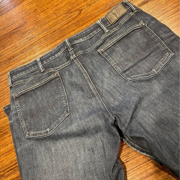 AE 24/7 Athletic Skinny Jean Mens 42x32 American Eagle Stretch Dark Wash Airflex - Picture 5 of 14